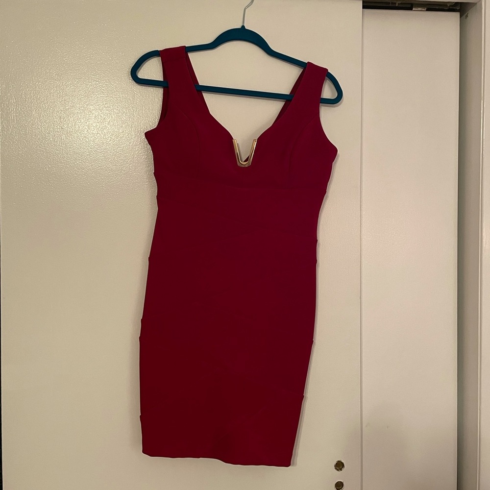 Emerald Sundae red formal dress juniors